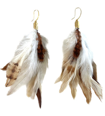 Aile Feather Earrings