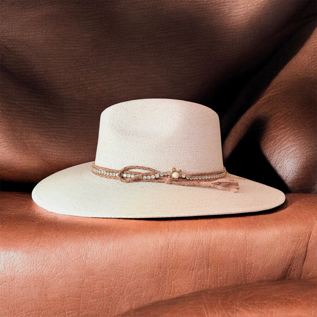 Romancing The Stone Palm Straw Hat