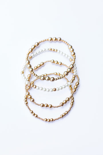 Pearl and Gold-Filled Stack