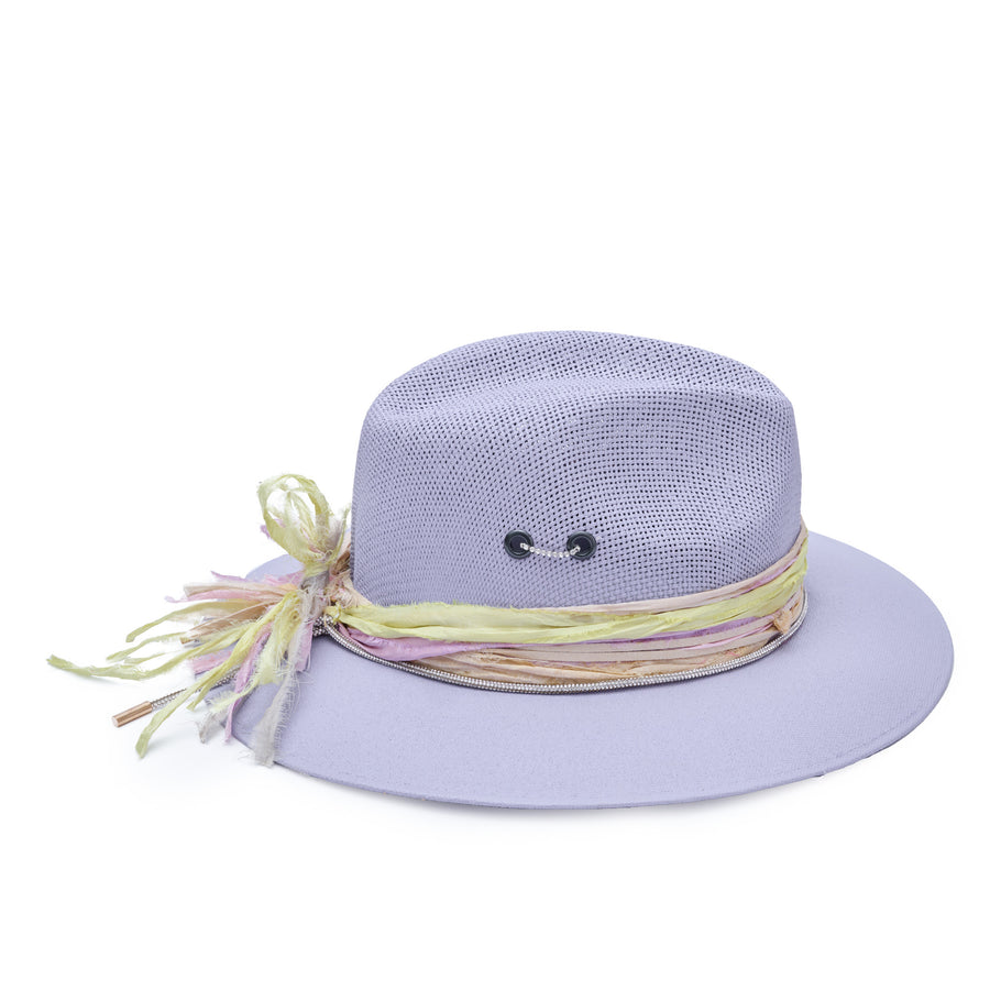 Lilac Fedora Hat