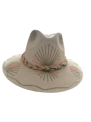 Sunset Jute Straw Hat