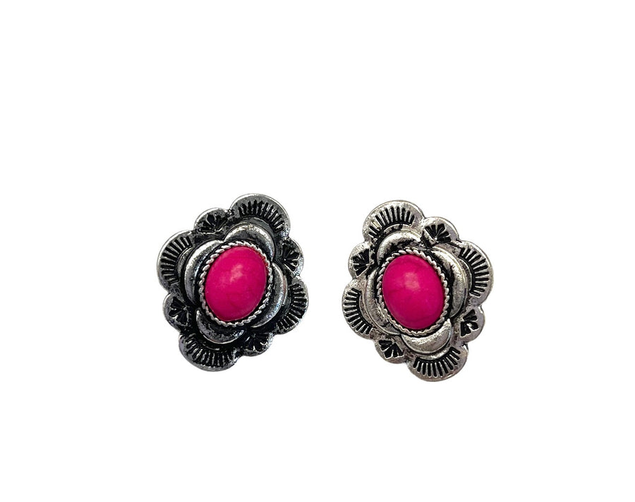 Concho Pink Earrings