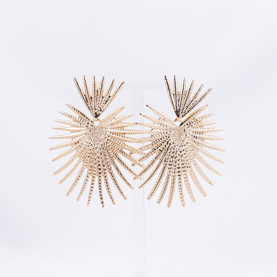 Abstract Heart Earrings