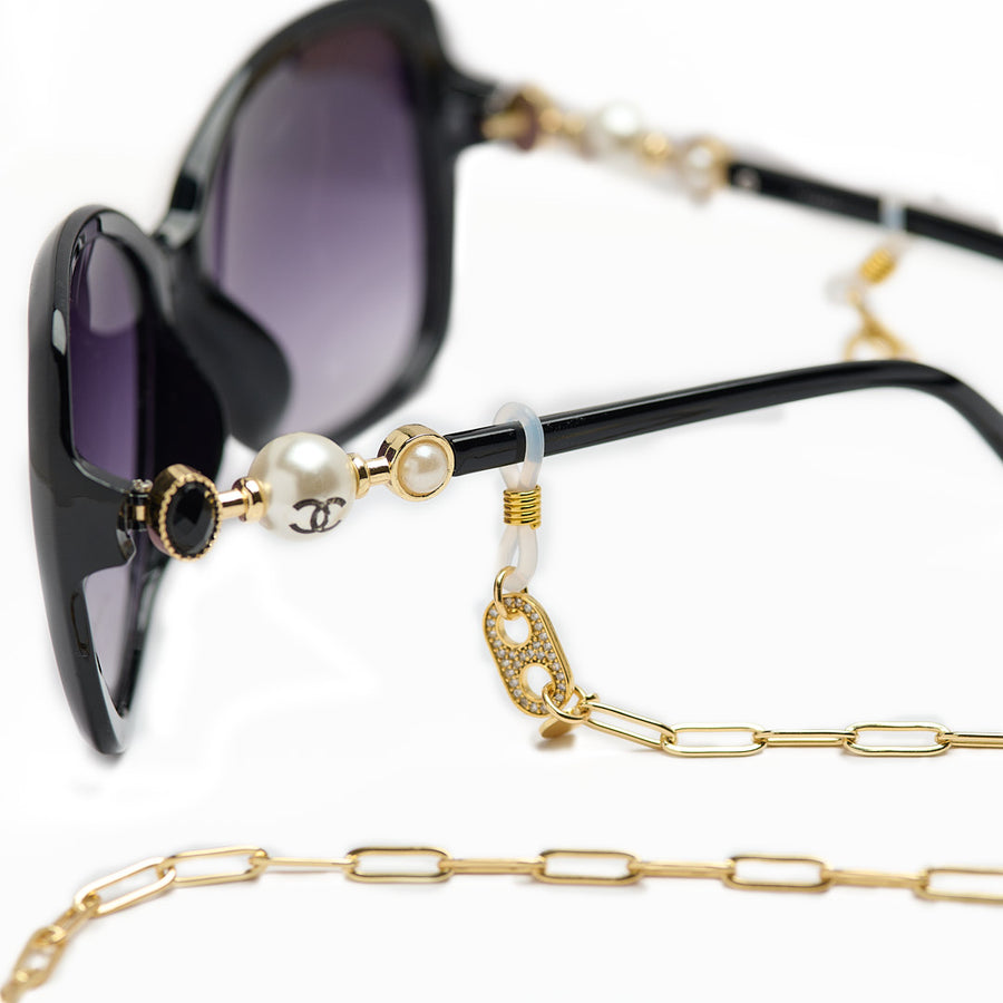 Charming Paperclip Sunglass Chain
