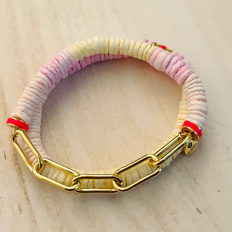 SGK Ribbon Bracelet Stack